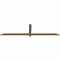 Ekena Millwork Eugene Smooth Timber Gable Bracket, Western Red Cedar, 96"W x 24"H x 1 1/2"D x 3 1/2"F, 6/12 Pitch GBW096X24X0204EUG00SWR - alternate 2
